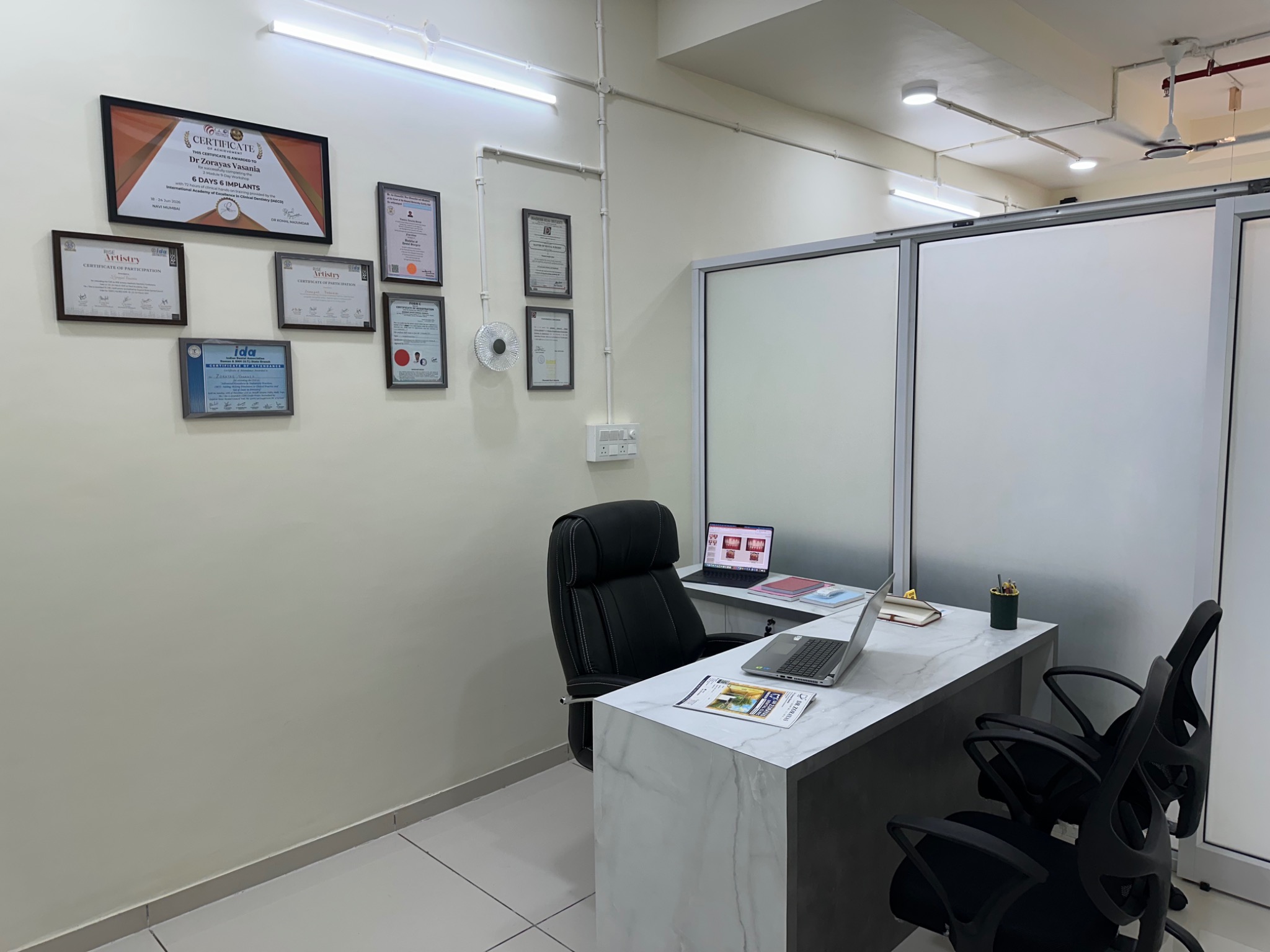 Consultation area at the clinic